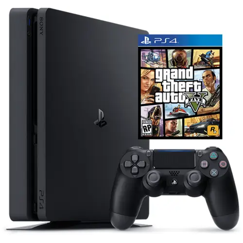 PlayStation 4 500G - GTA V PS4 Bundle