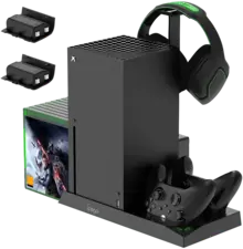 iPega Cooling Stand with Charging Station for Xbox Series X - Black (34478)