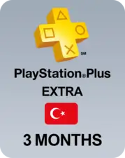PlayStation (PS) Plus Extra 3 Months PSN Key - Turkey (82139)