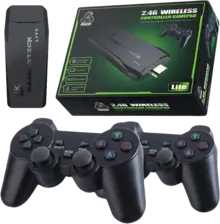 Game Stick Lite 4K Retro Console with Wireless Controllers