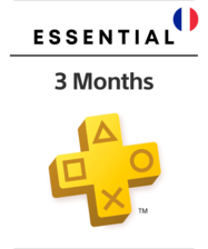 PlayStation Plus Essential Membership Subscription - France - 3 Months