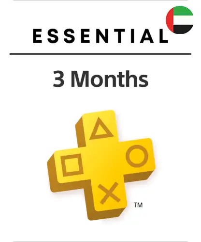 PlayStation Plus Essential Membership Subscription - UAE - 3 Months