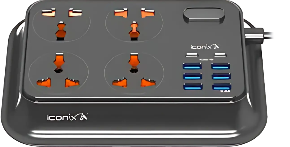 ICONIX 2120 Power Strip - Black