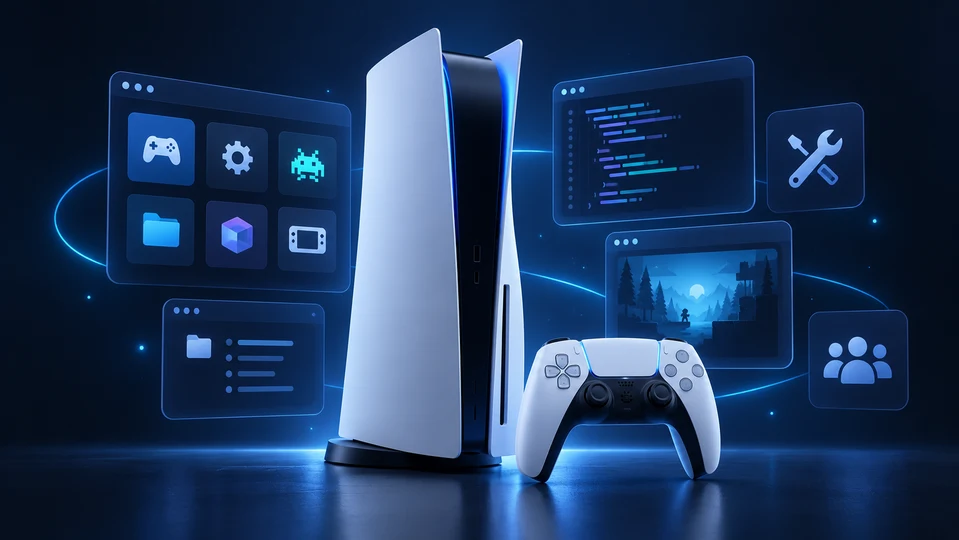 PS5 homebrew applications and community-developed
