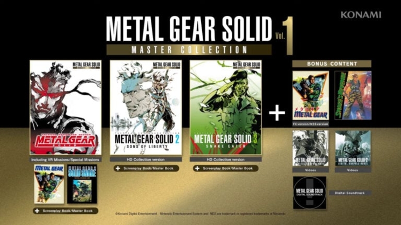 الكشف عن تفاصيل جديدة لألعاب Metal Gear Solid Master Collection Vol. 1