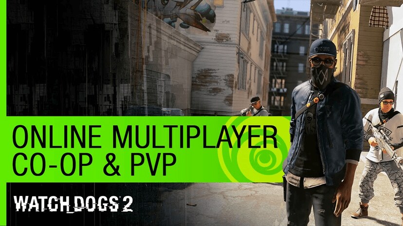 شاهد عرض جديد للاون لاين جيم الخاص ب لعبه Watch Dogs 2 