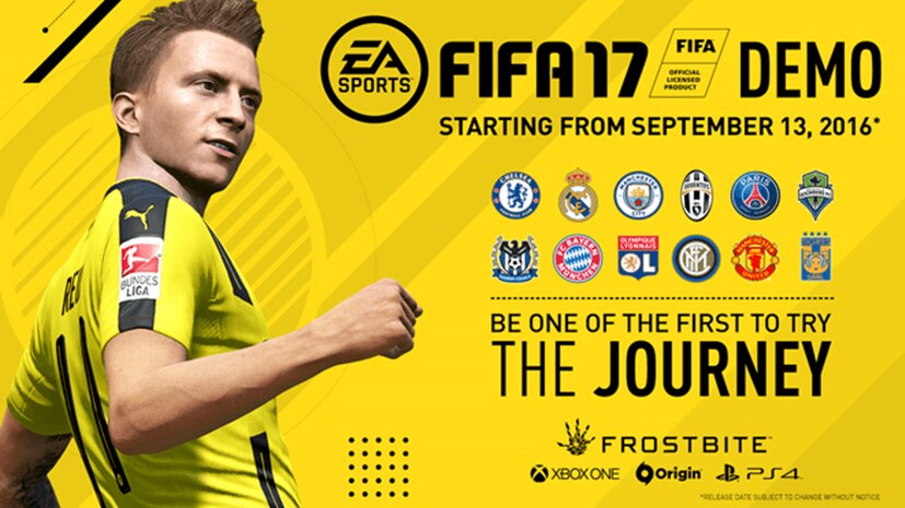 FIFA 17 DEMO RELEASE DATE