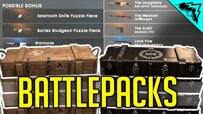 BATTLEFIELD 1 للعبة BATTLEPACKS تعرف على قيمة شراء