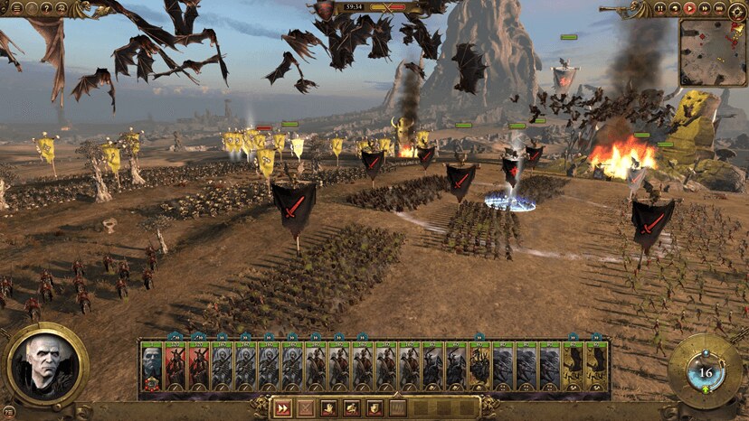 Linux على Total War: Warhammer صدور لعبه