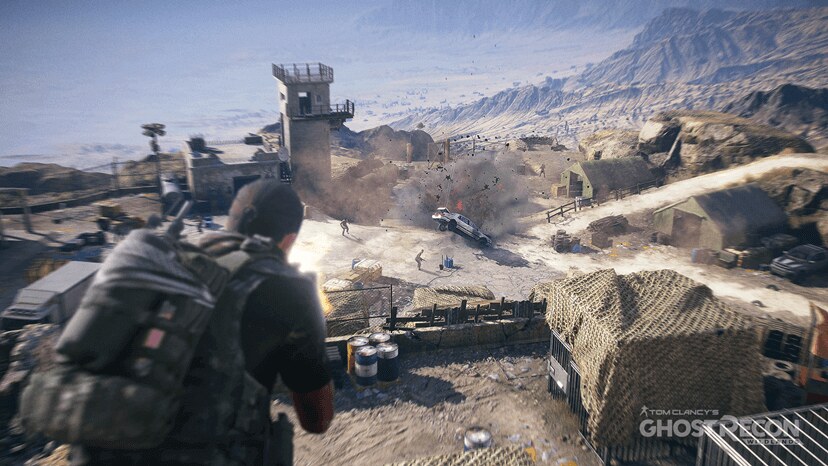 Ghost Recon Wildland الامكانيات الخاصه بتشغيل لعبه