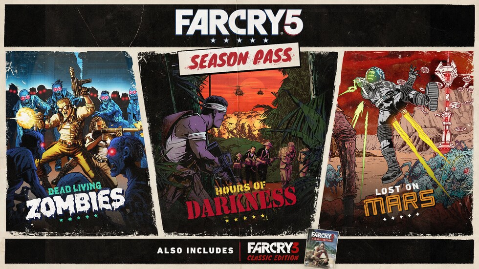 Farcry3 ضمن المحتويات الاضافية لـfarcry 5