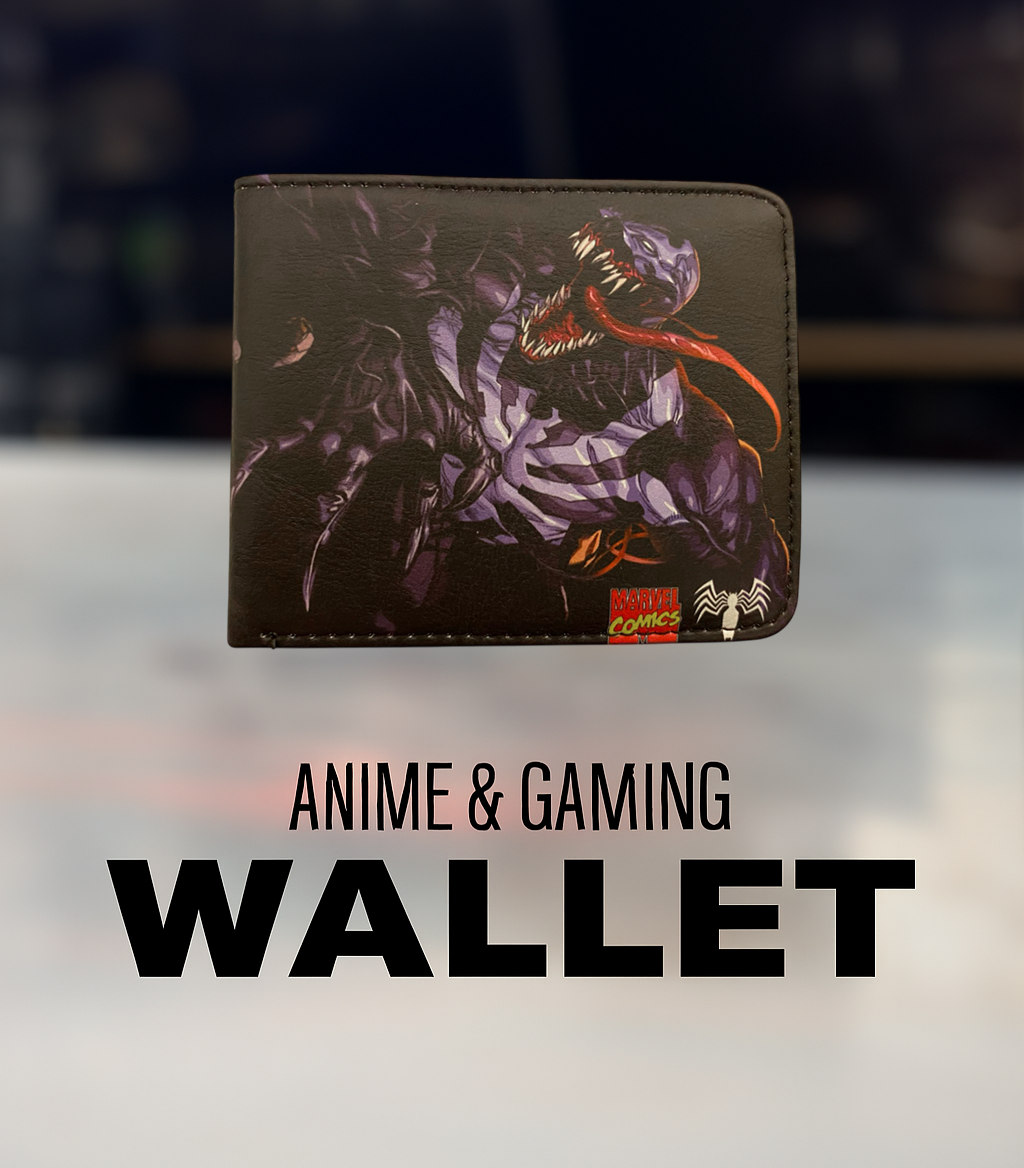 Marvel Venom Bifold Wallet - open view