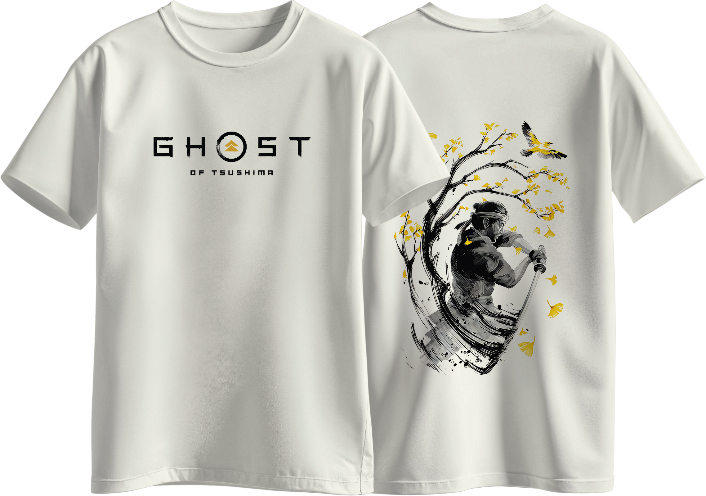 Fallen Ink – Ghost of Tsushima T-Shirt