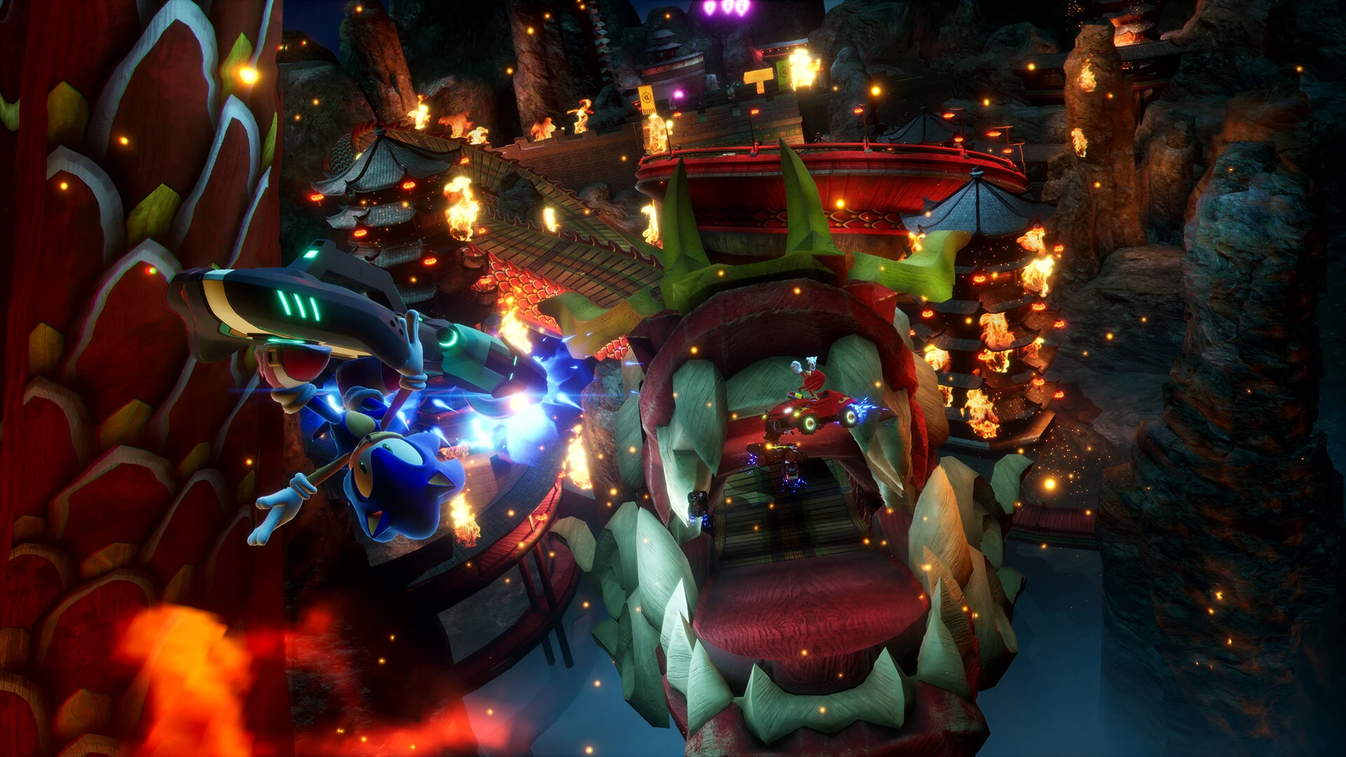 Sonic Racing: CrossWorlds — صورة فنيّة سينمائيّة
