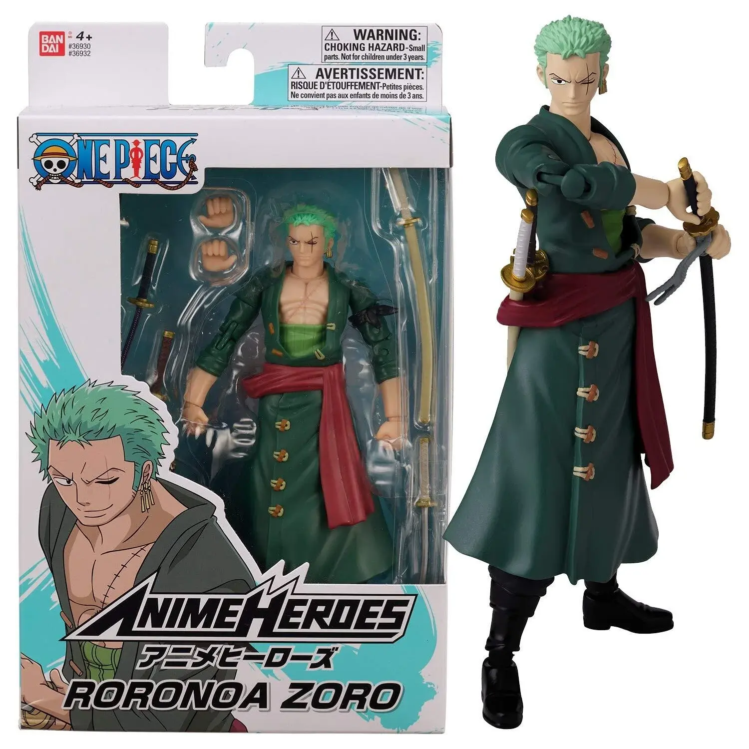 Zoro Action Figure Front