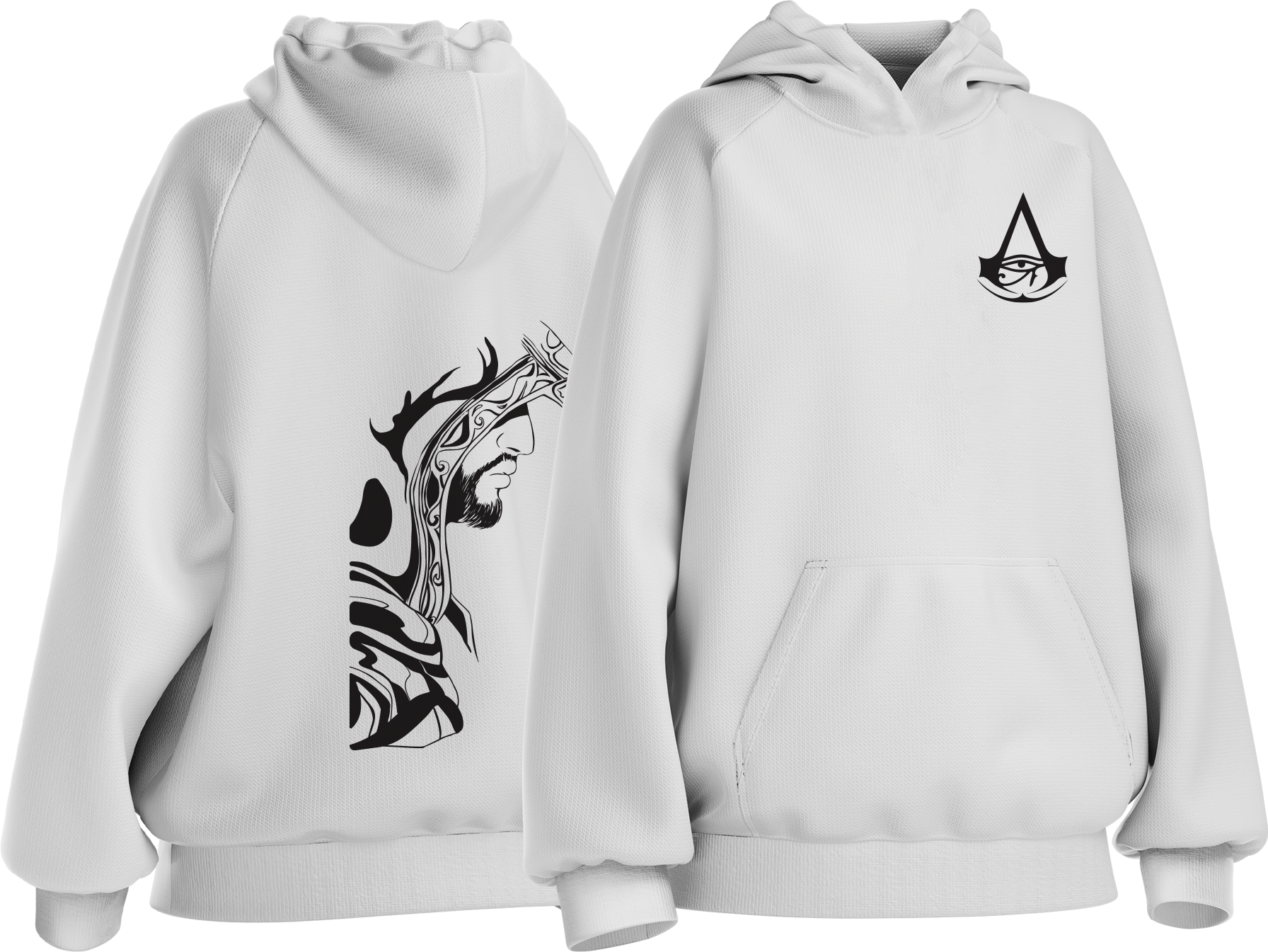 Ezio Mark hoodie lifestyle