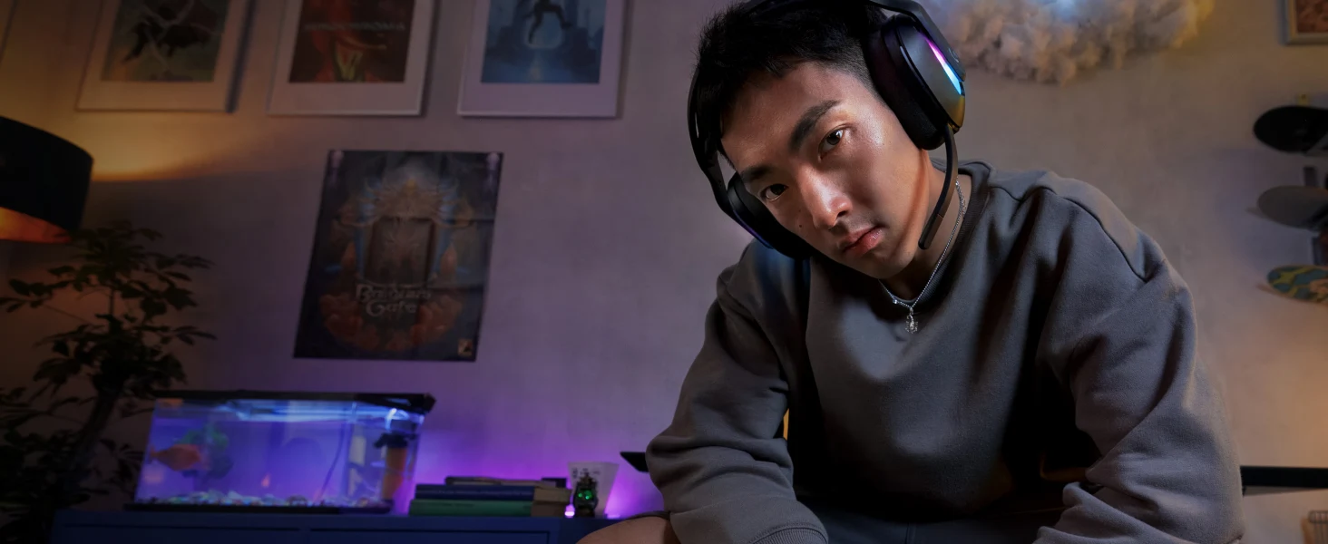 Logitech G522 LIGHTSPEED setup shot