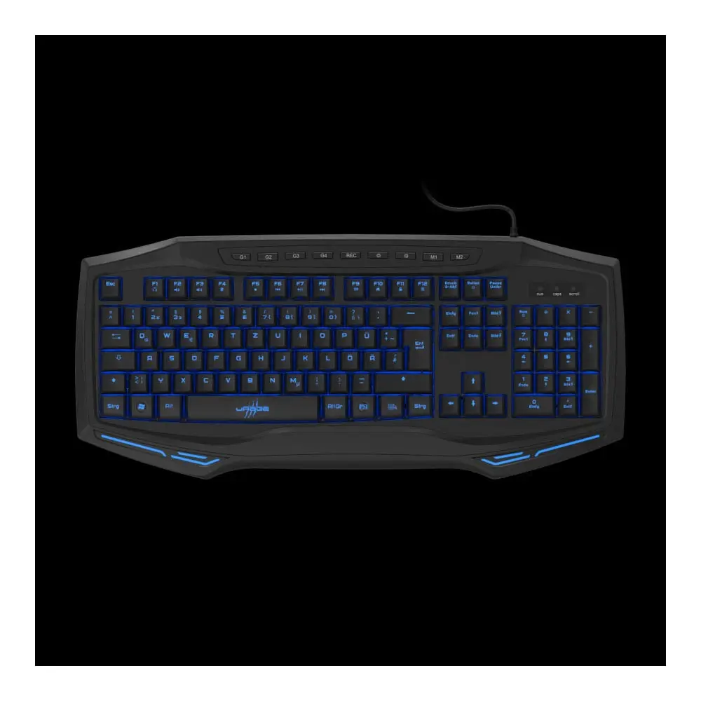 uRage Exodus 300 Illuminated Gaming Keyboard Black