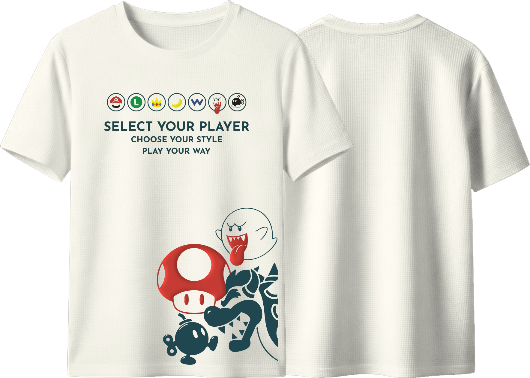Play Your Way – Mario Kids T-Shirt Overview
