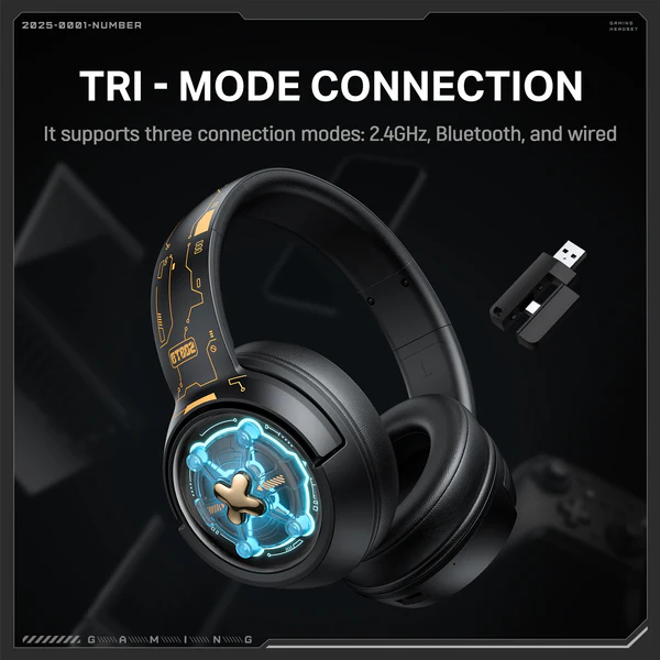 ONIKUMA GT802 Tri-Mode Connection