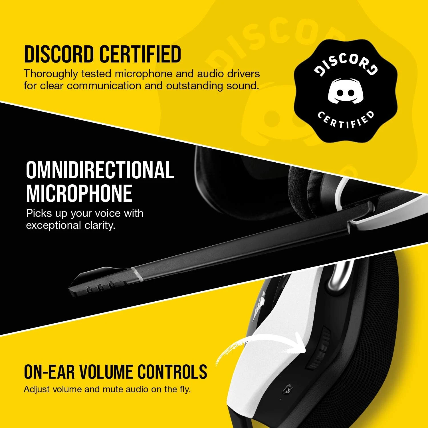 CORSAIR VOID RGB ELITE Wireless Gaming Headset - White