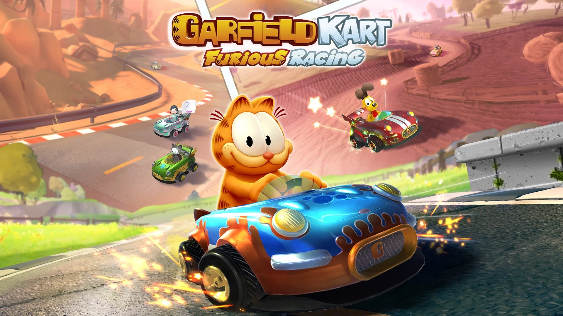 Garfield Kart - Furious Racing - PS4 - USED