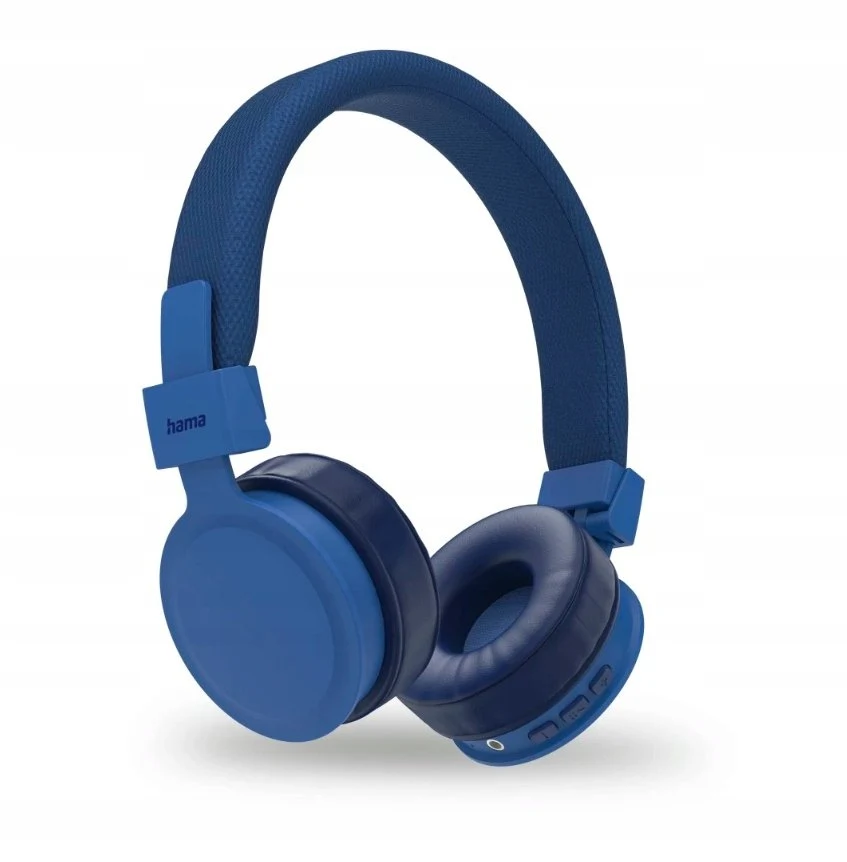 Hama Freedom Lit Wireless On-Ear Headphones Blue