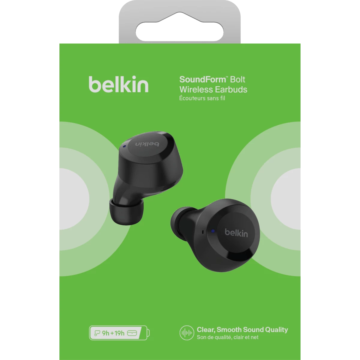 Belkin SoundForm Bolt True Wireless Earbuds Black