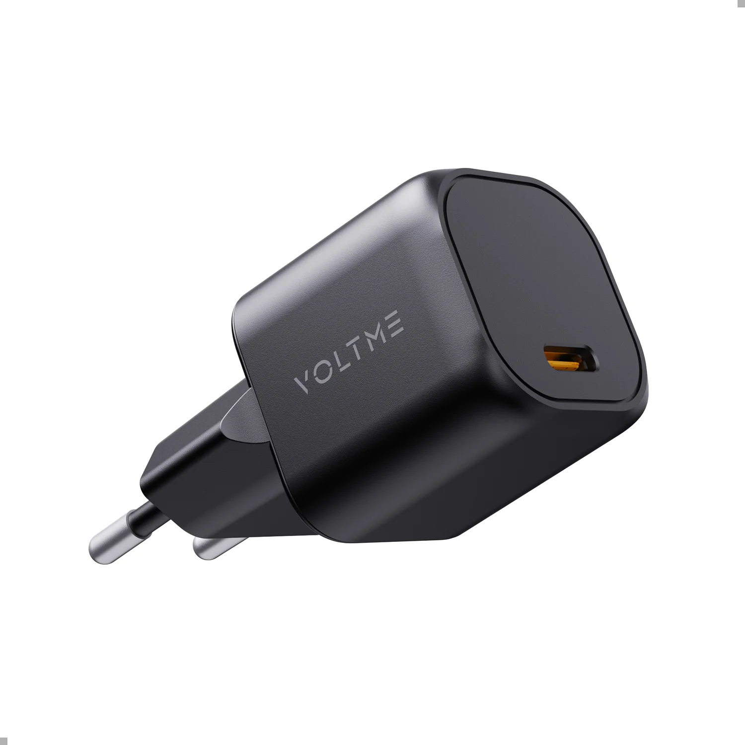 VOLTME Revo 30W Lite C GaN Wall Charger Black
