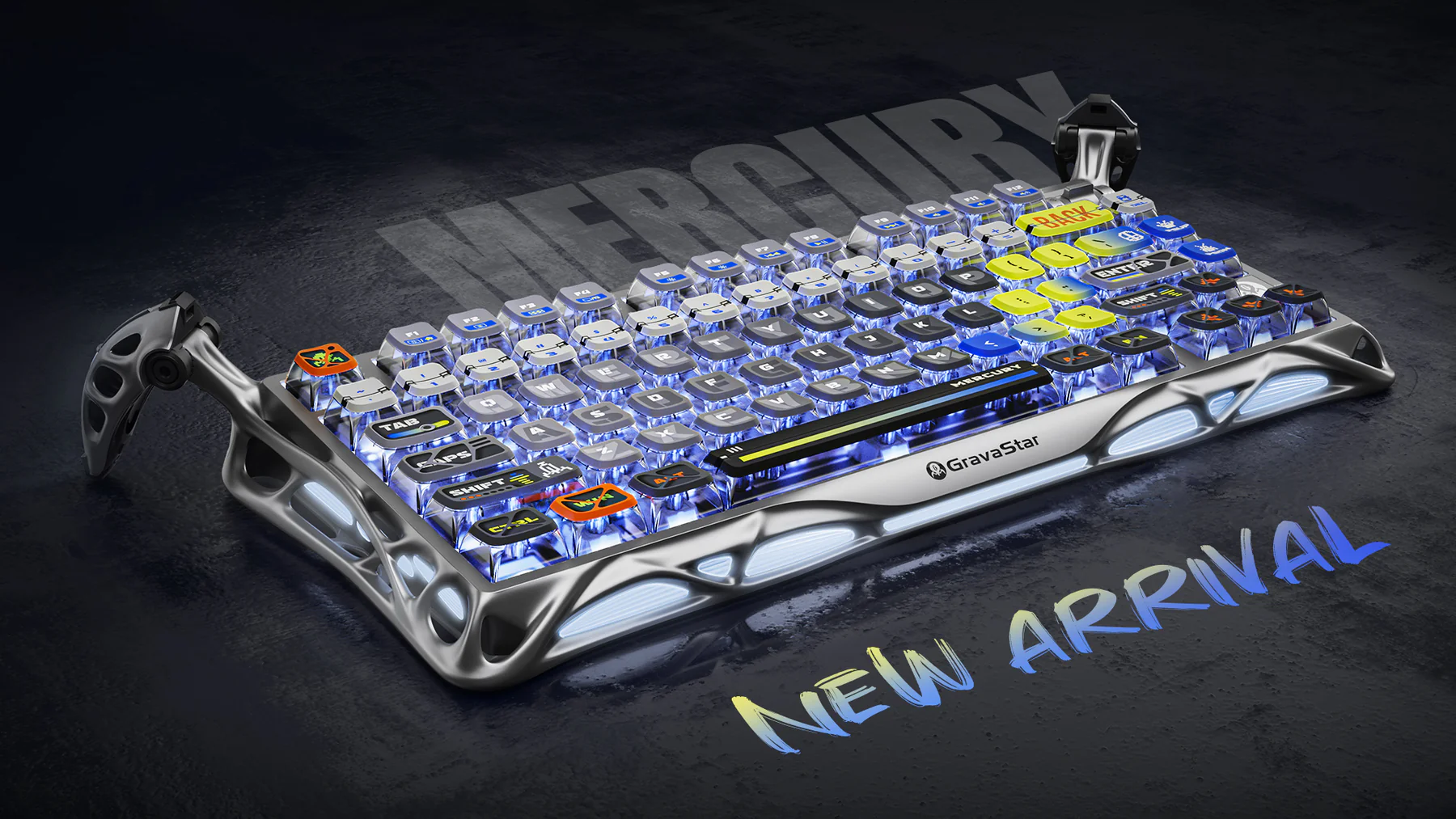 GravaStar Mercury K1 Pro Interstellar Silver