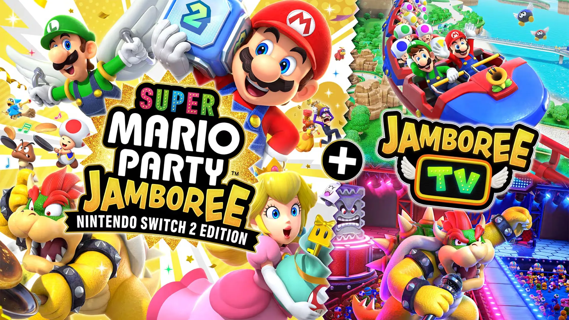 Super Mario Party Jamboree plus Jamboree TV Nintendo Switch 2 Used