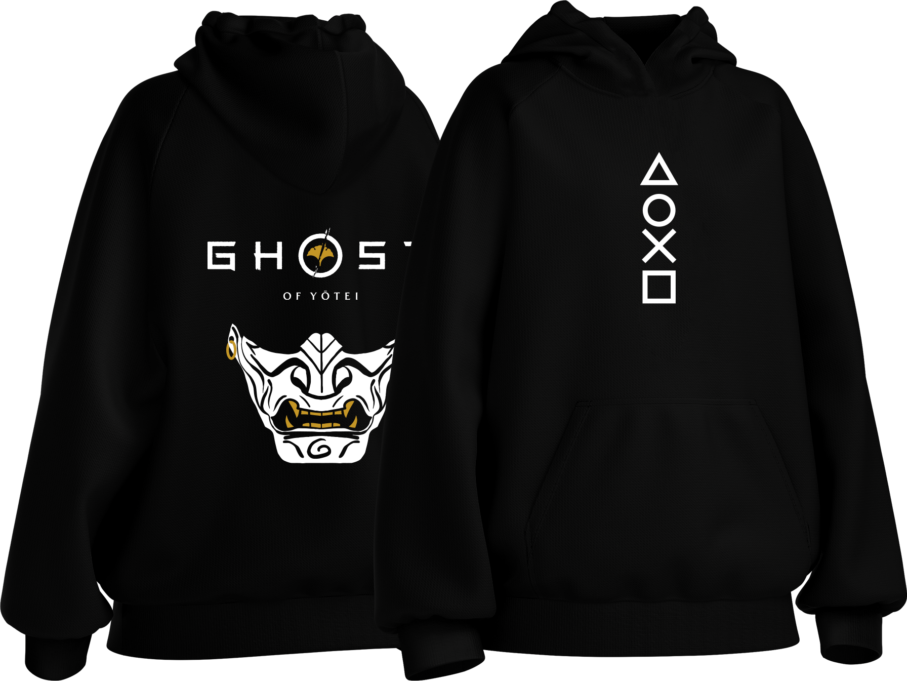 Rise from Shadows Ghost of Yotei Kids Hoodie