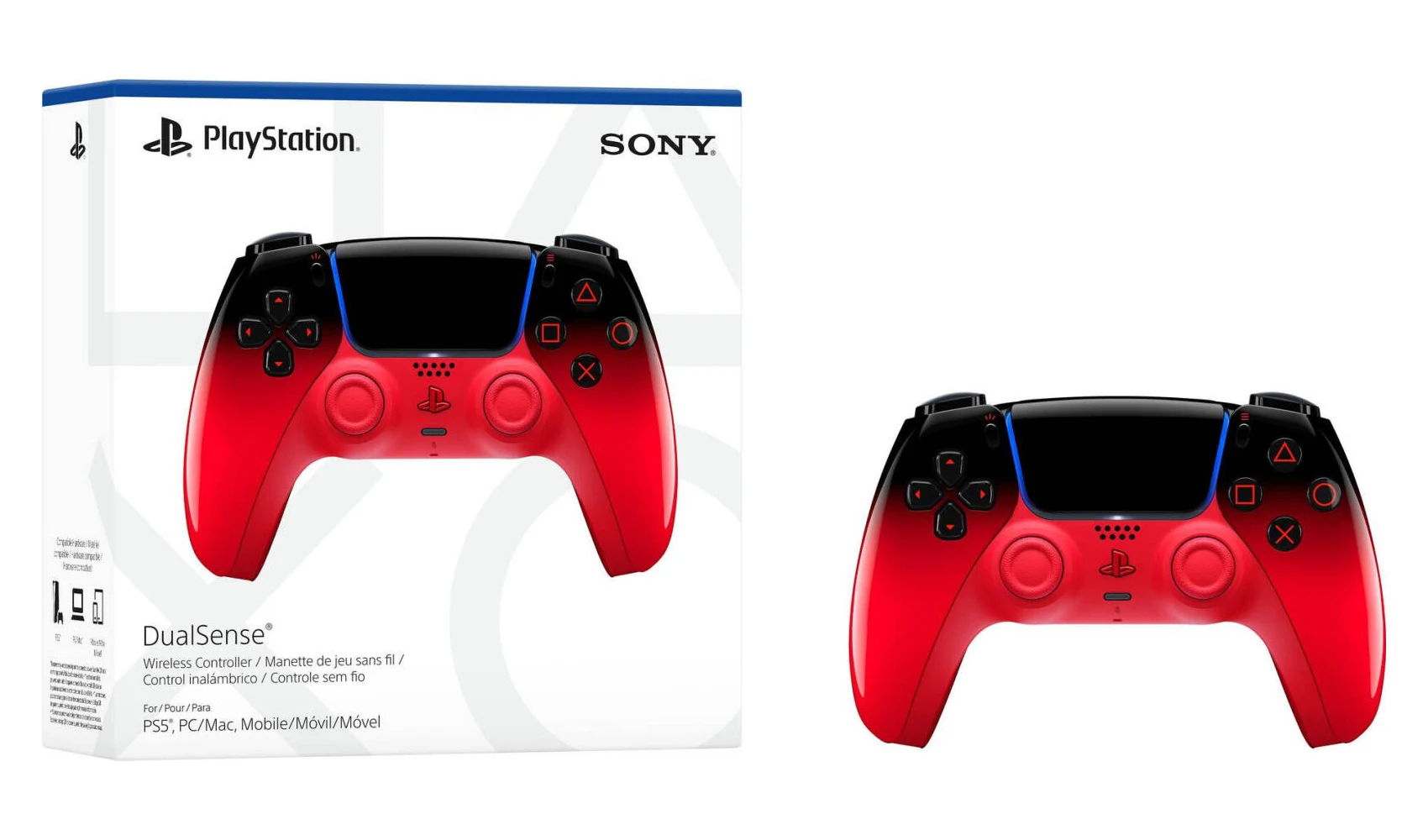 DualSense Techno Red PS5 Wireless Controller