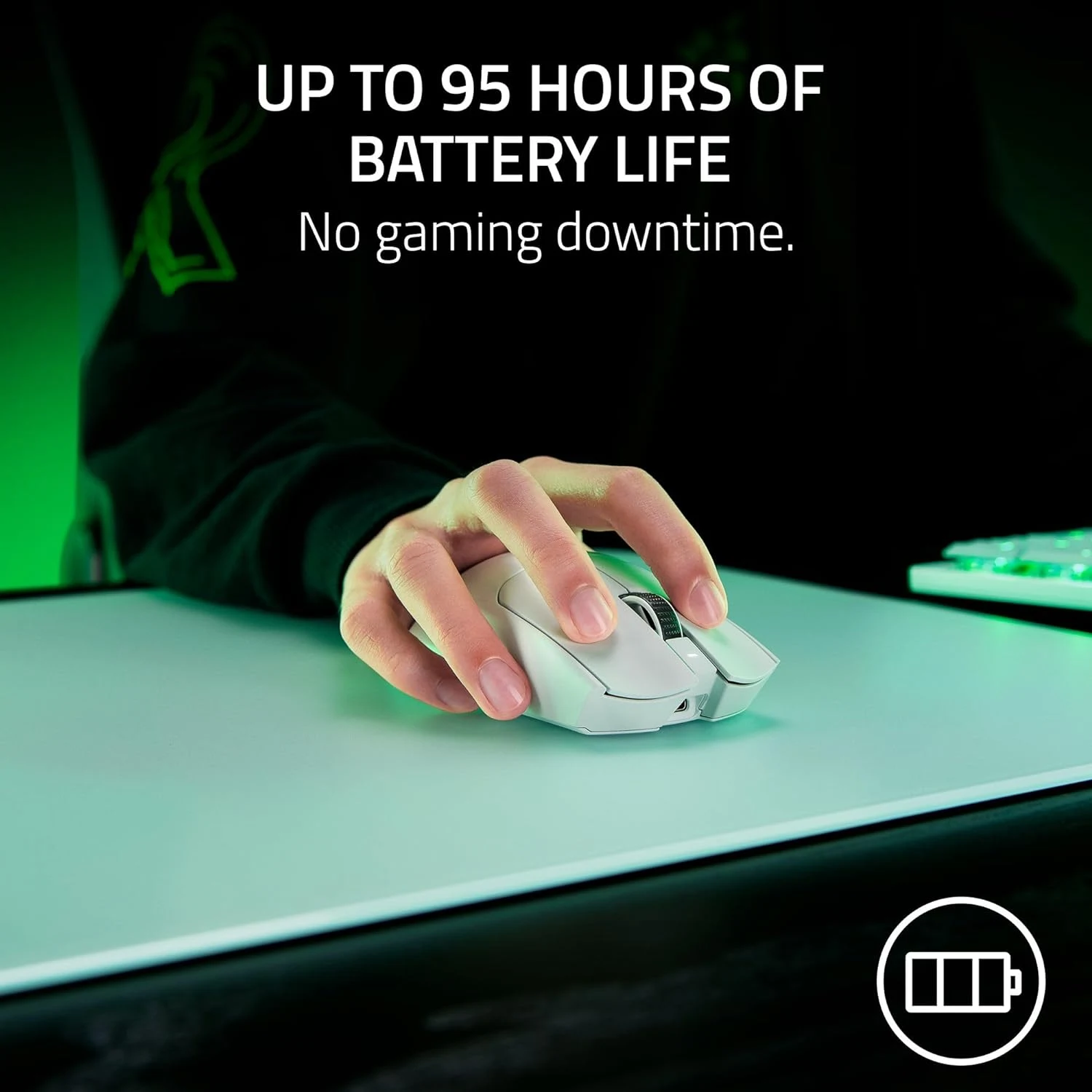 RAZER Viper V3 Pro wireless Gaming Mouse - White