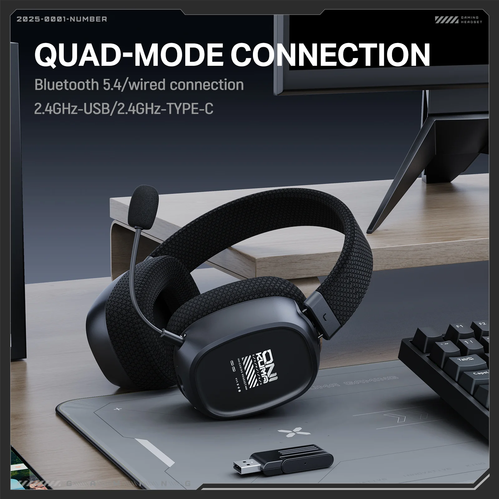 ONIKUMA GT839 multi mode connectivity