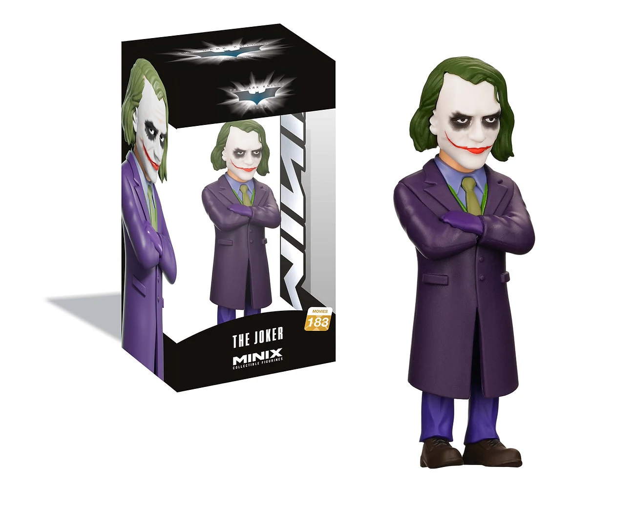 مجسم MINIX Super Heroes DC Batman The Dark Knight Joker 183 قابل للجمع
