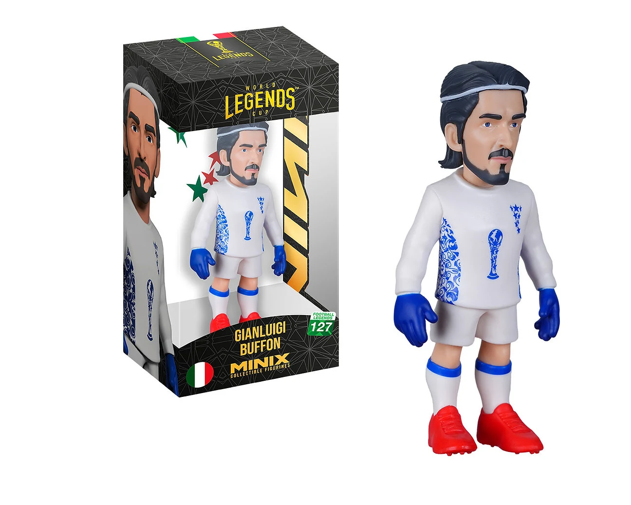 مجسم MINIX World Legends Cup Italy Gianluigi Buffon 127 قابل للجمع