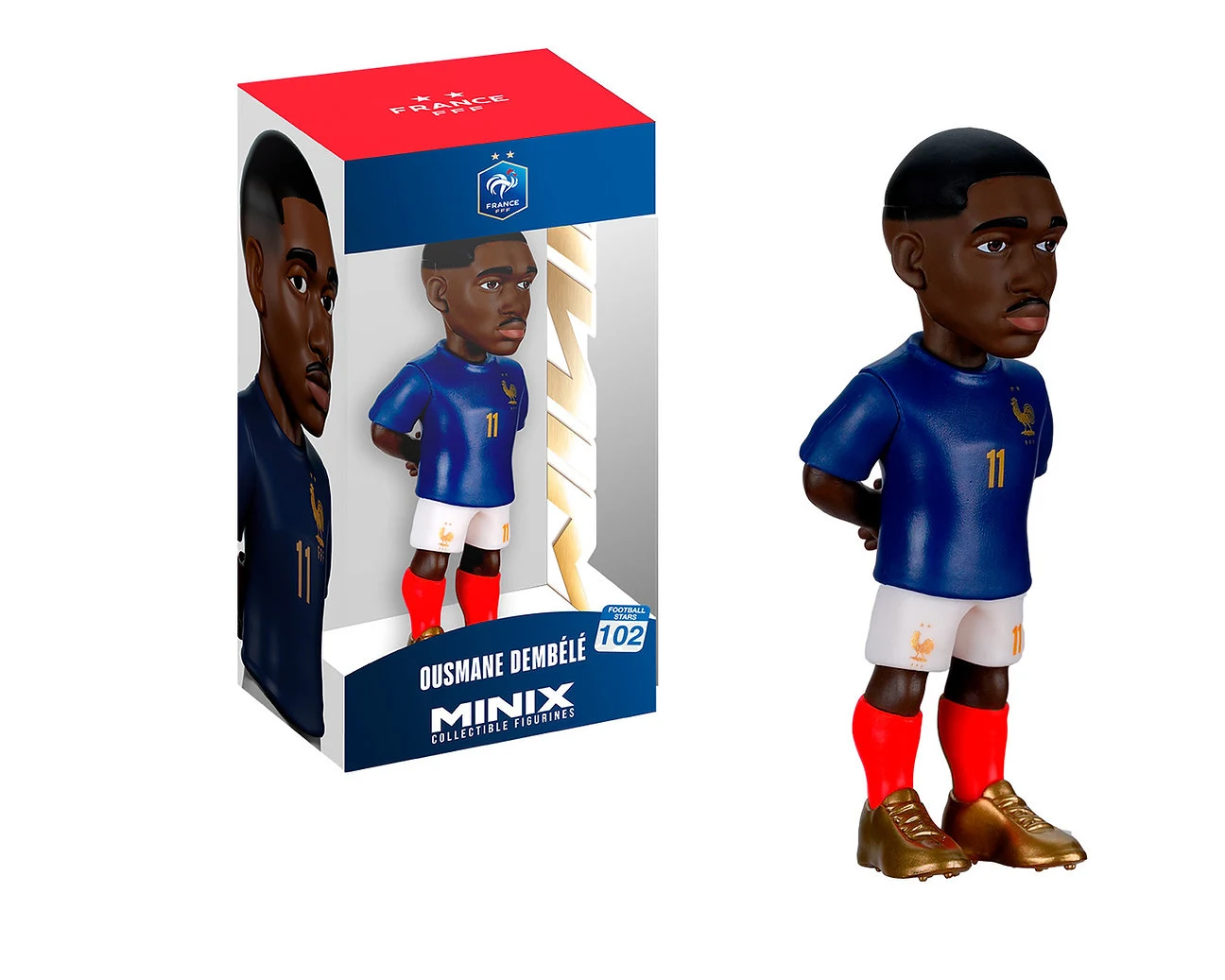 مجسم MINIX Football Stars France Ousmane Dembele 102 قابل للجمع