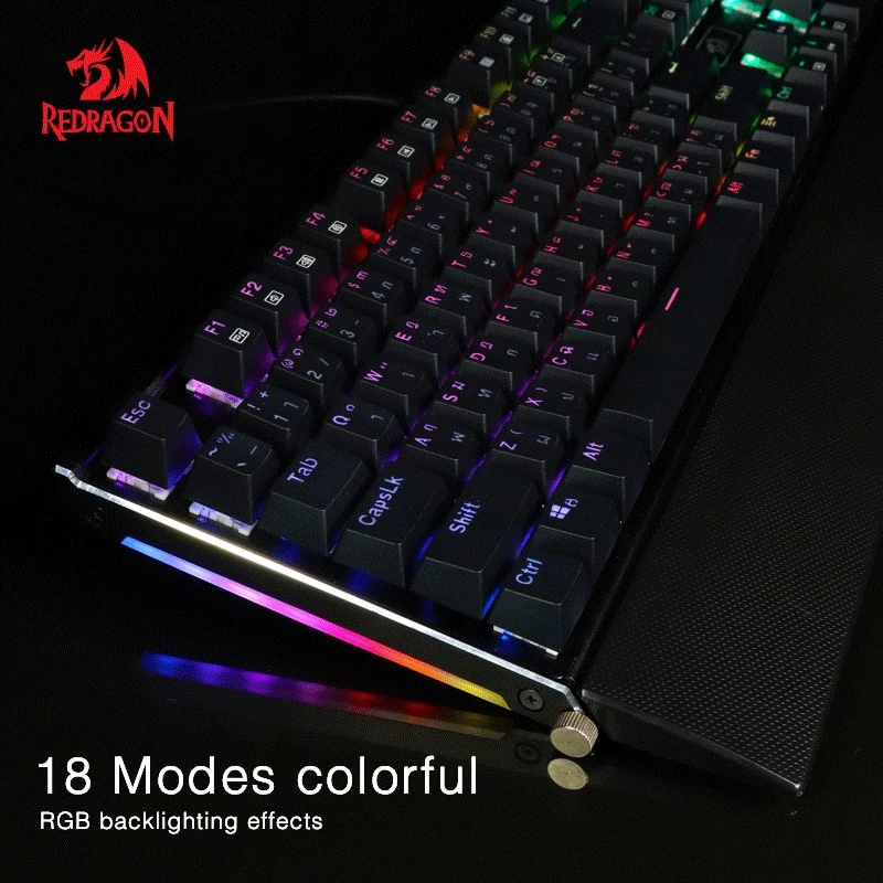 Redragon K567 Wired Mechanical RGB Gaming Keyboard