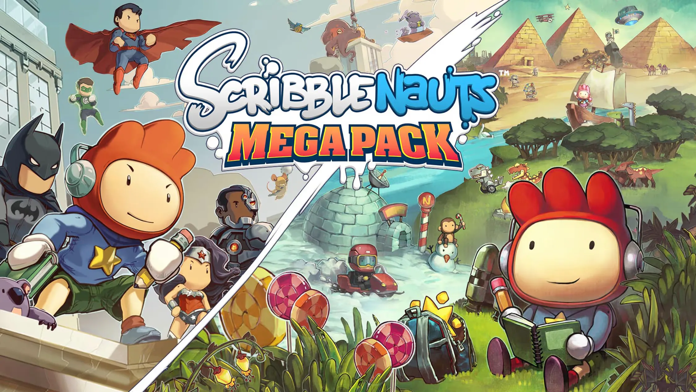 Scribblenauts Mega Pack Nintendo Switch Used
