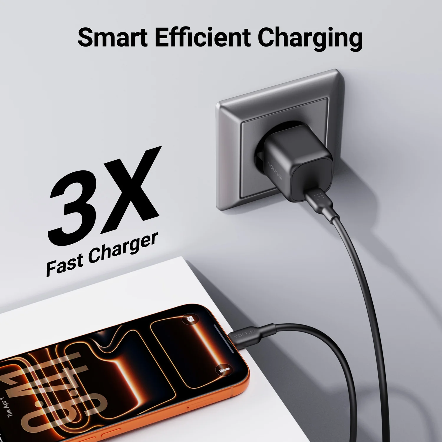 Voltme Revo 30W Lite C Wall Charger - Black