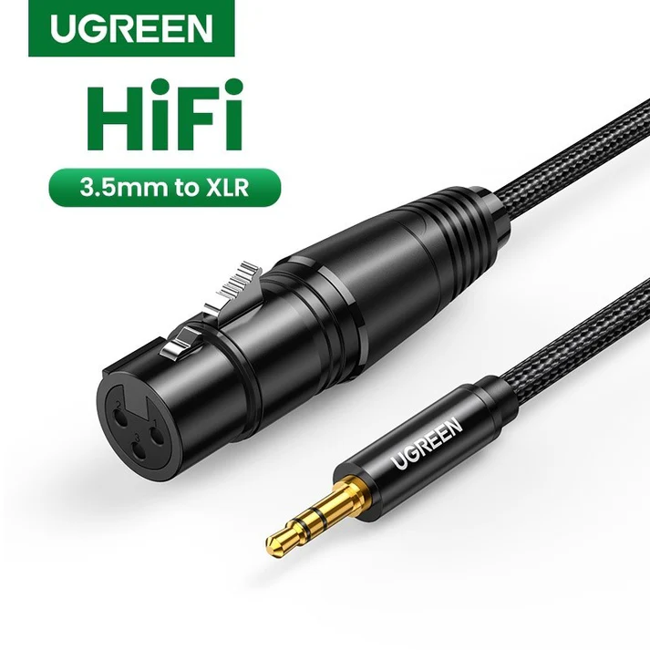 UGREEN AV182 3.5mm to XLR Female 2m