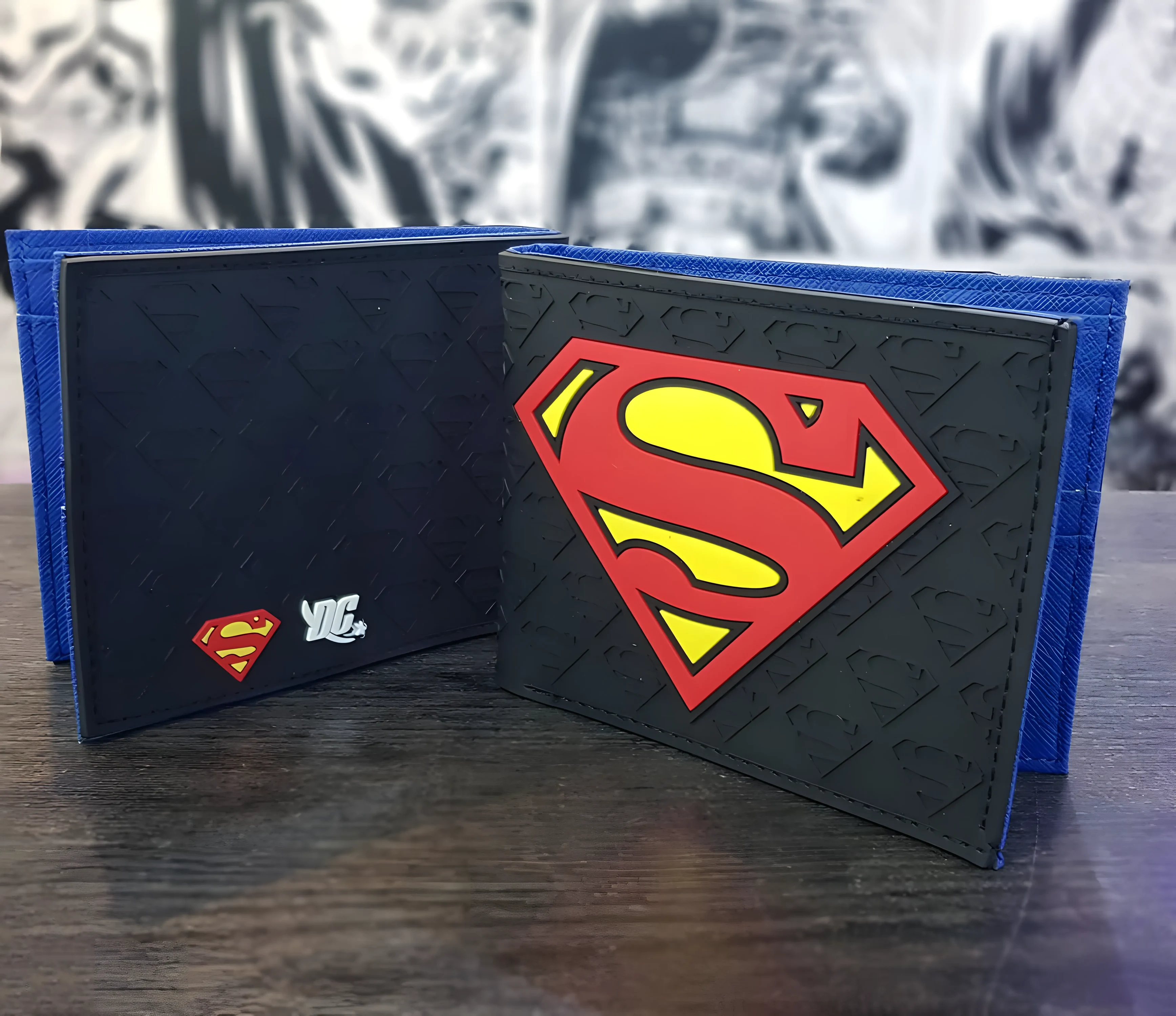 Superman Classic Logo Bi-Fold Wallet