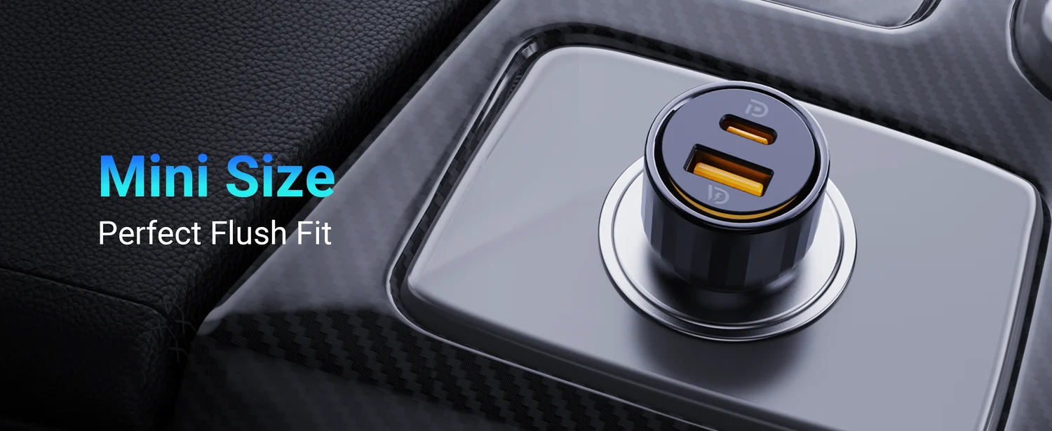Voltme Cazo 48W CA Car Charger - Black