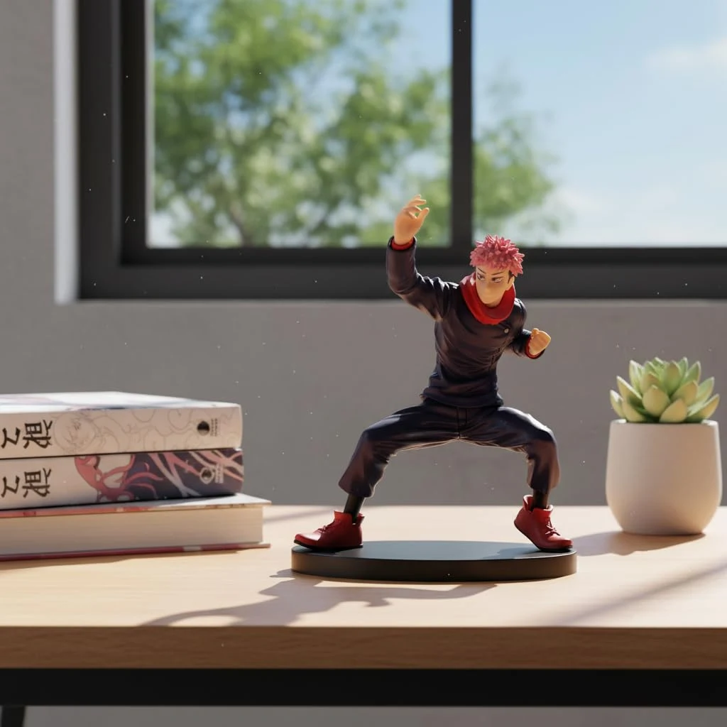 Jujutsu Kaisen Yuji Itadori Battle Pose Action Figure