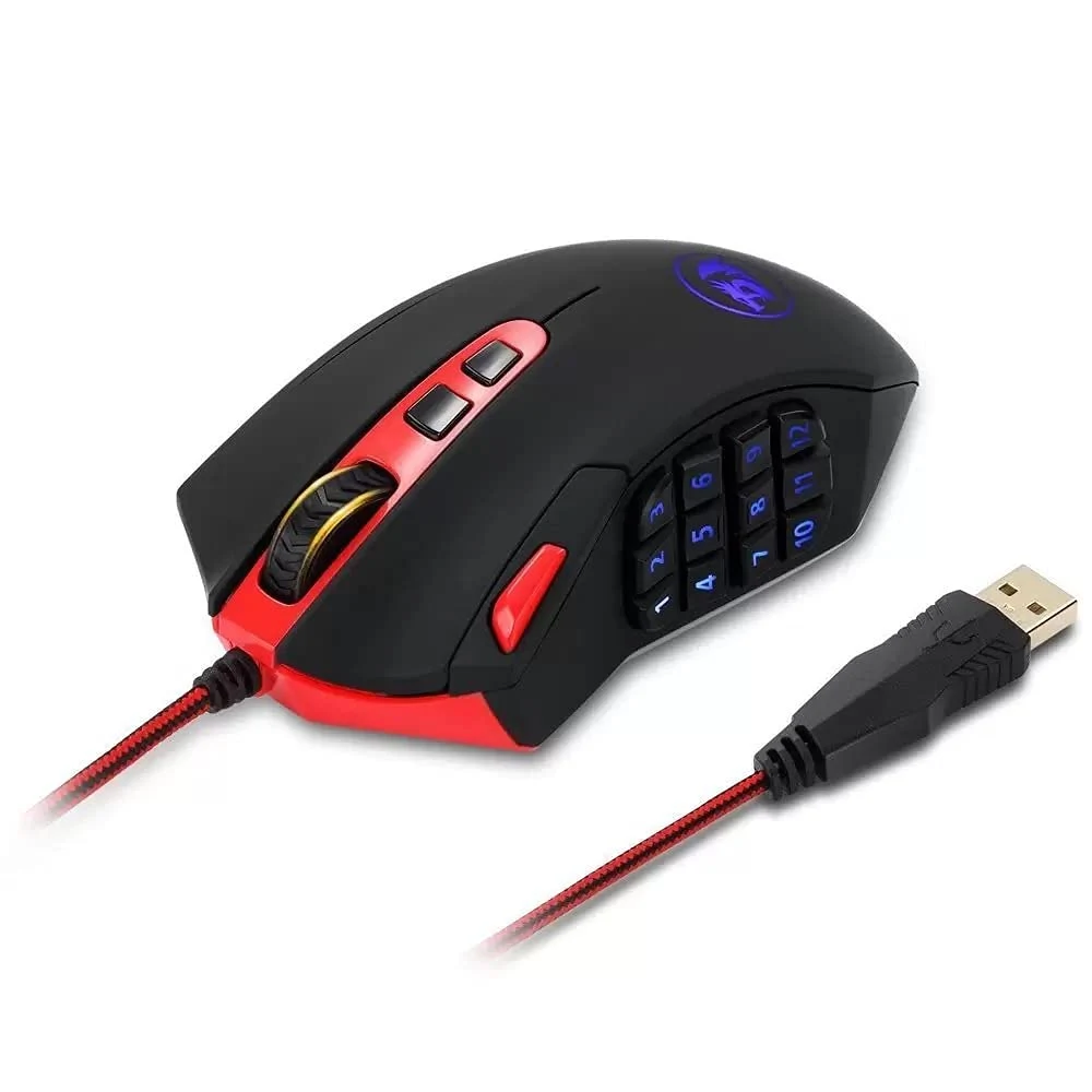Redragon M901-1 Perdition 3 RGB Wired Gaming Mouse Black
