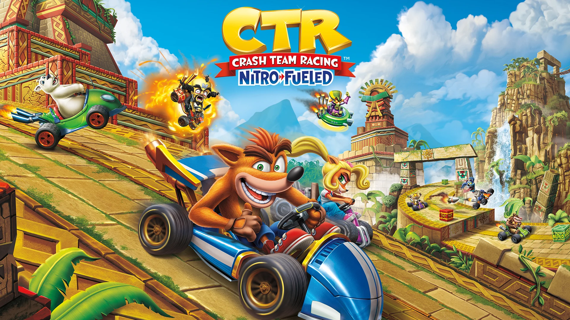 Crash Team Racing Nitro-Fueled (Arabic and English Edition) - PS4