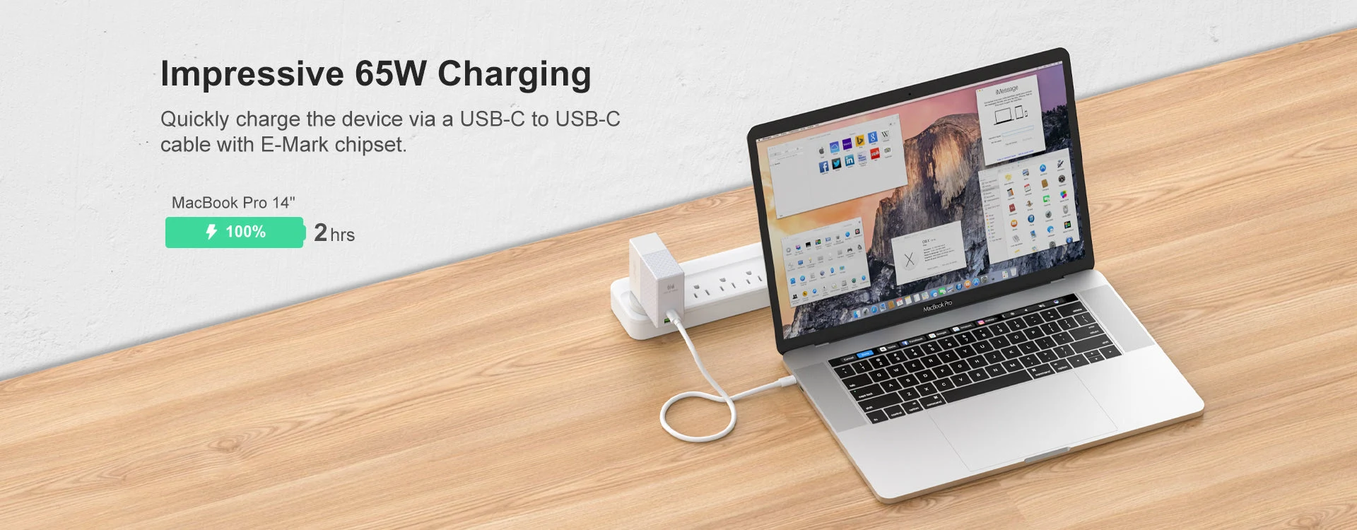 LDNIO A2620C Super Fast Wall Charger 65W