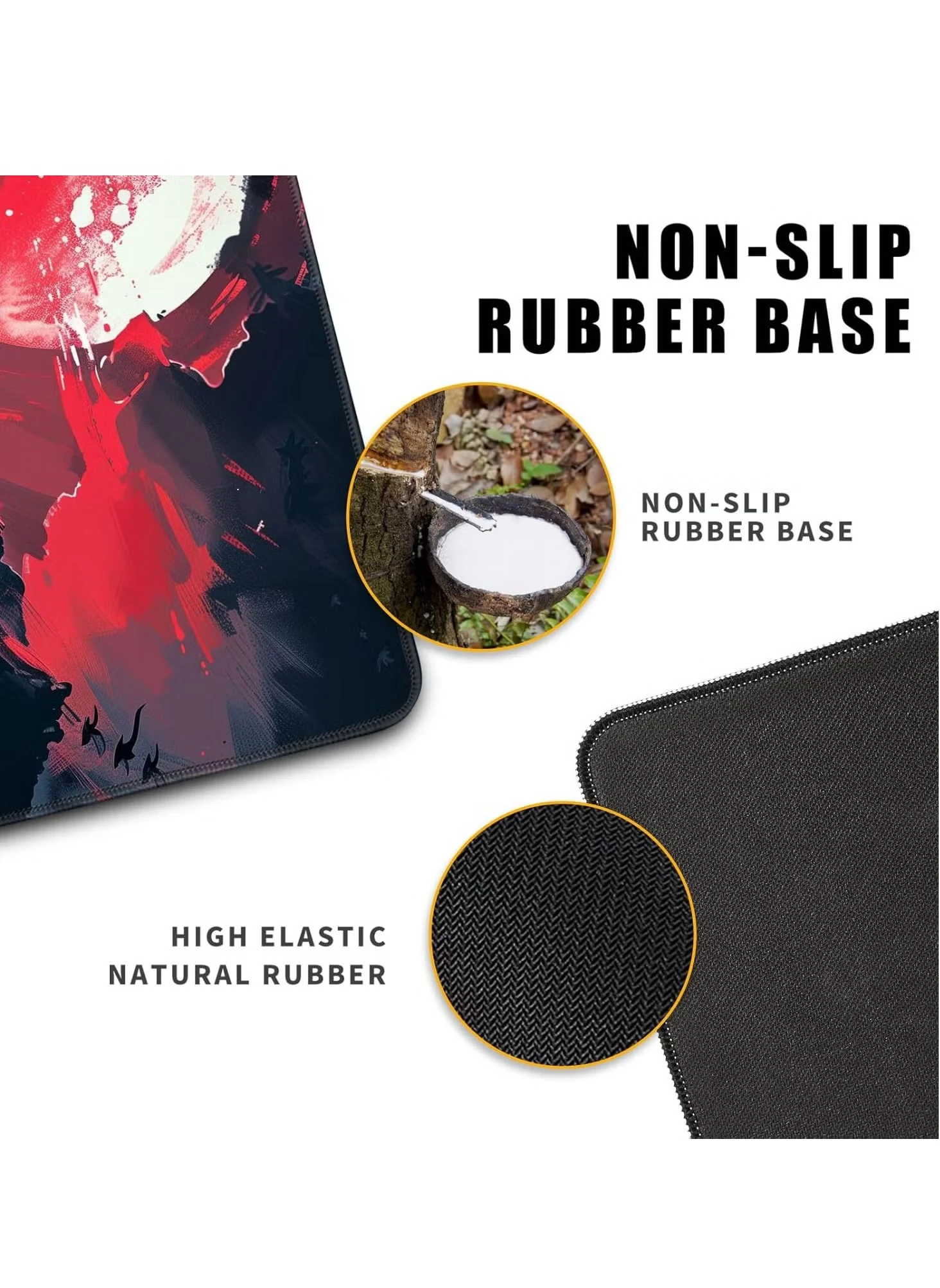 Mousepad And keyboard Gaming Large Japanese Samurai
