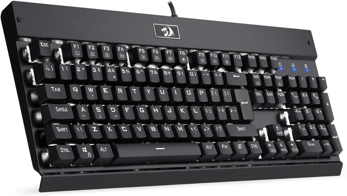 Redragon KG010-KN Wired Mechanical Gaming Keyboard Black closing visual